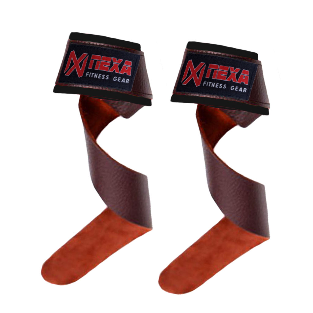 leather weightlifting straps
